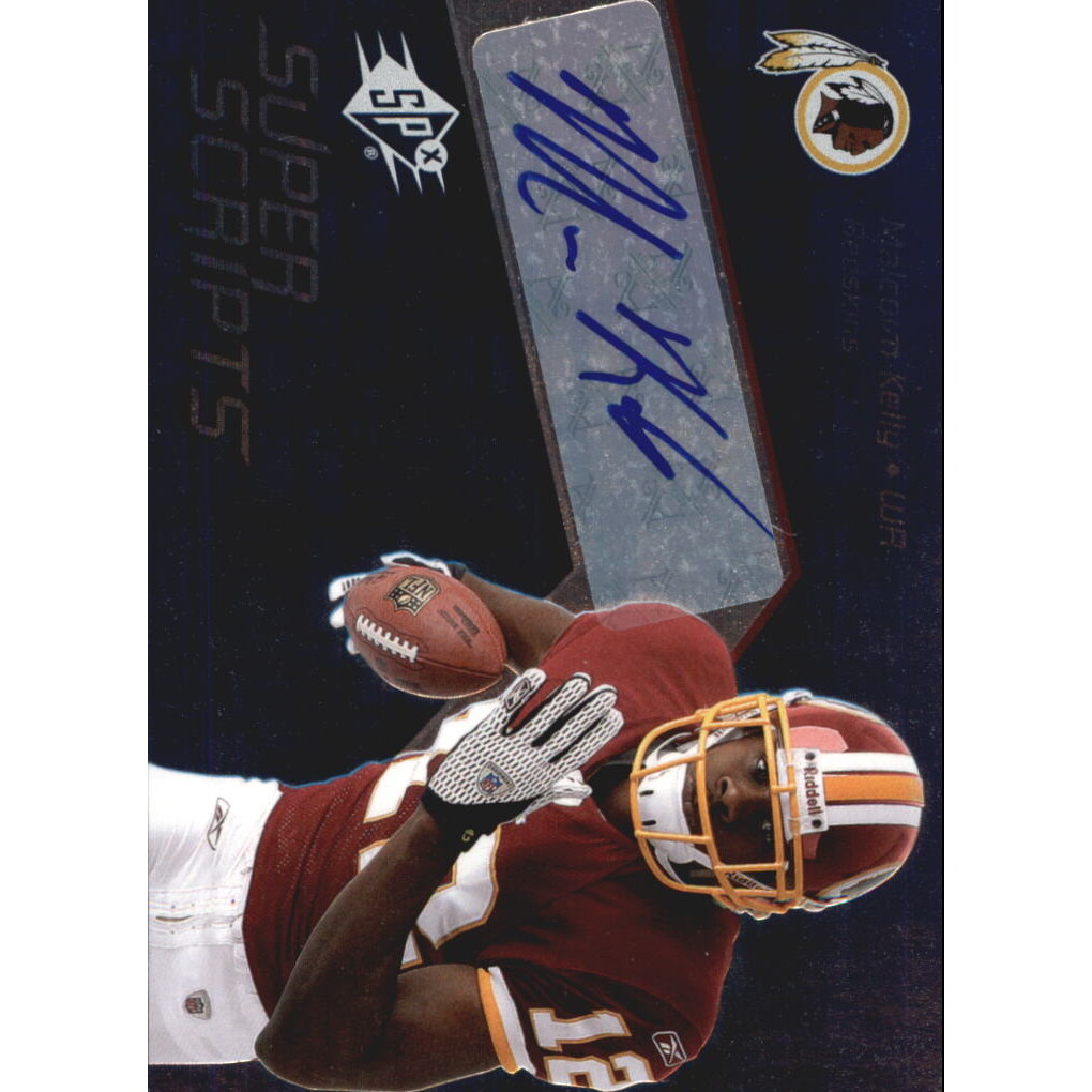 2008 SPx Super Scripts Autographs #SSS42 Malcolm Kelly
