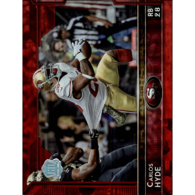 2015 Topps 60th Anniversary Red #234 Carlos Hyde