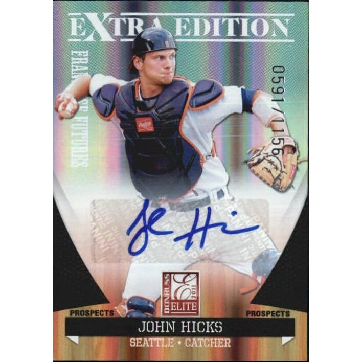 2011 Donruss Elite Extra Edition Franchise Futures Signatures #49 John Hicks
