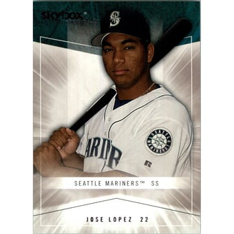 2005 SkyBox Autographics Royal Insignia #99 Jose Lopez ROO