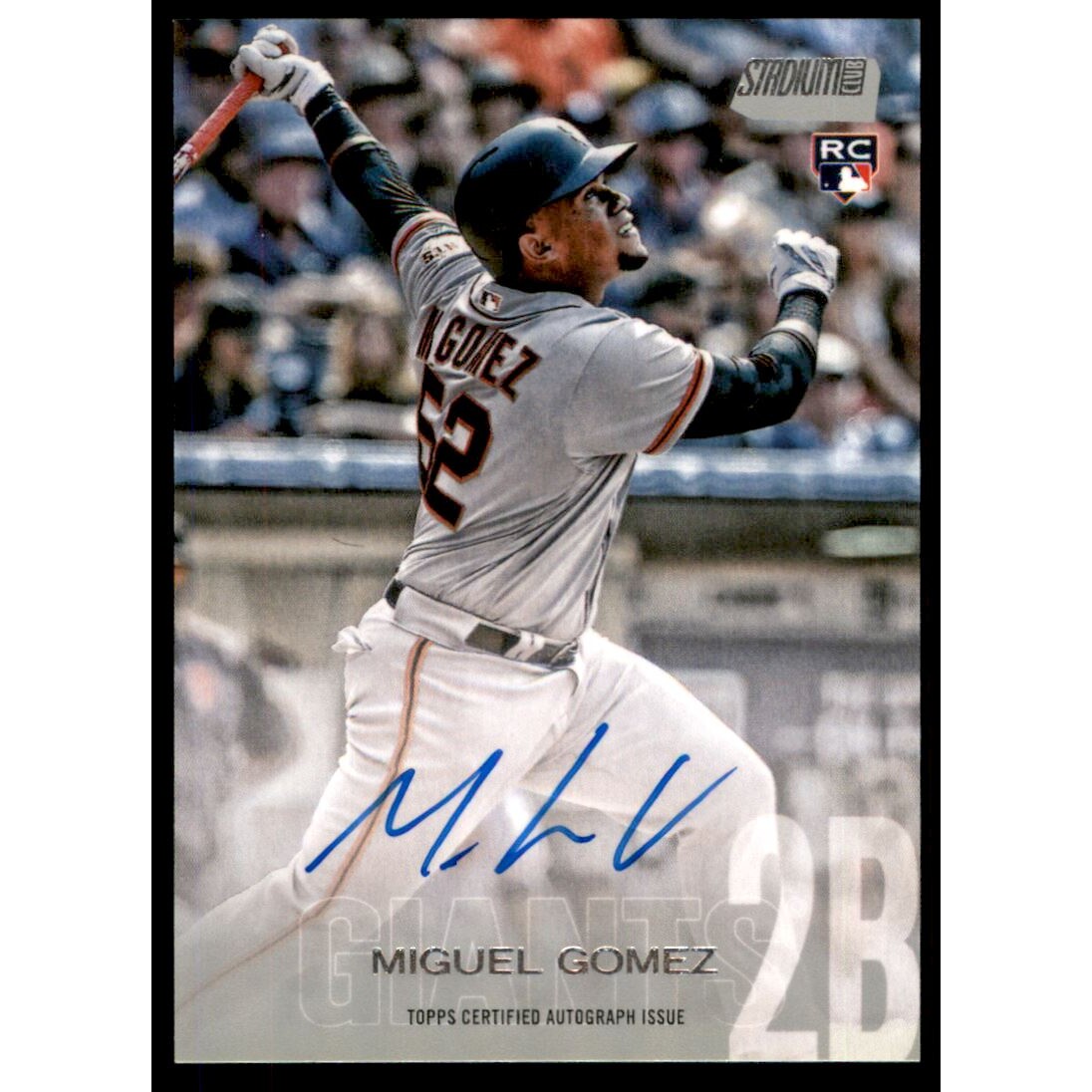 2018 Stadium Club Autographs #SCAMIG Miguel Gomez
