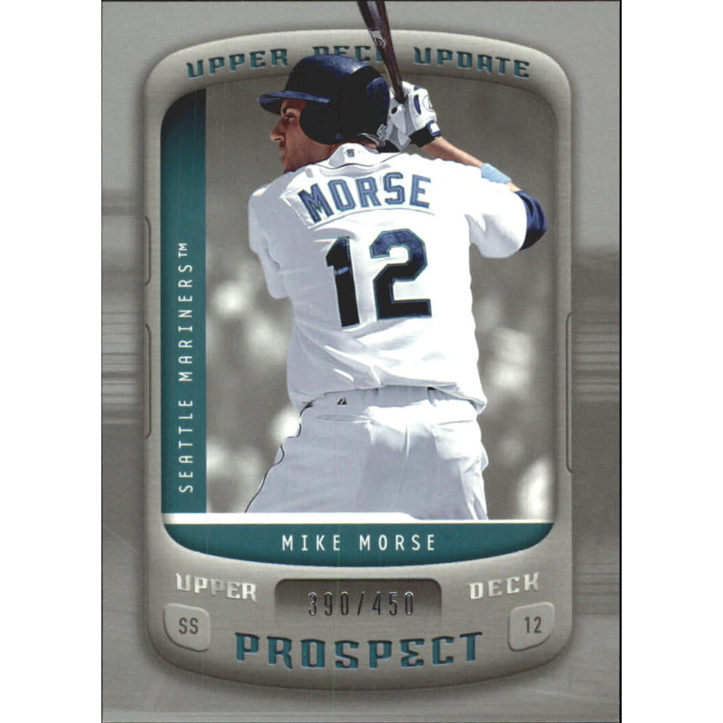 2005 Upper Deck Update Silver #146 Mike Morse PR. rookie card picture
