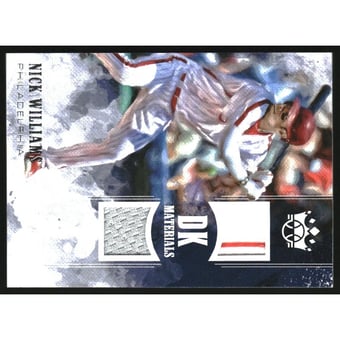 2018 Diamond Kings DK Materials #37 Nick Williams
