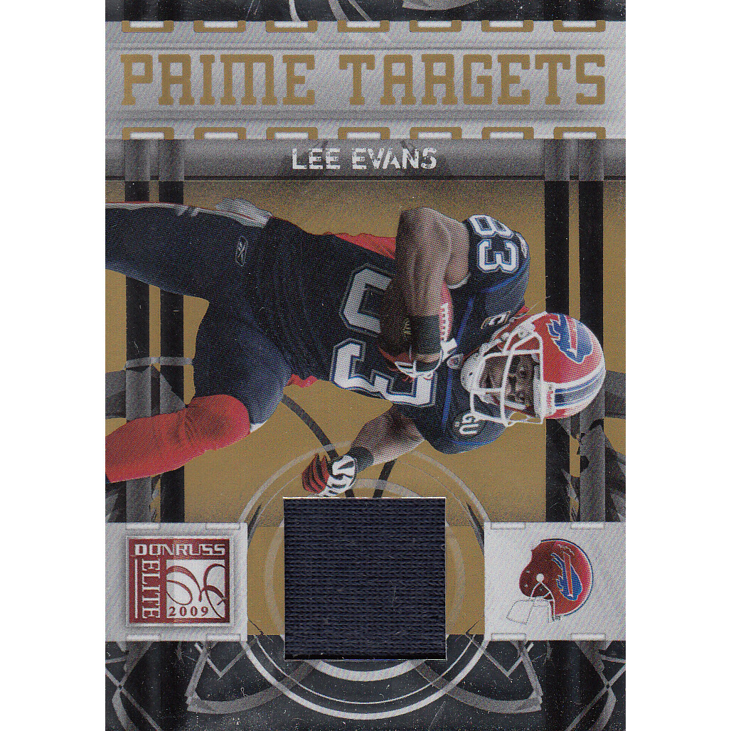 2009 Donruss Elite Prime Targets Jerseys #6 Lee Evans/299