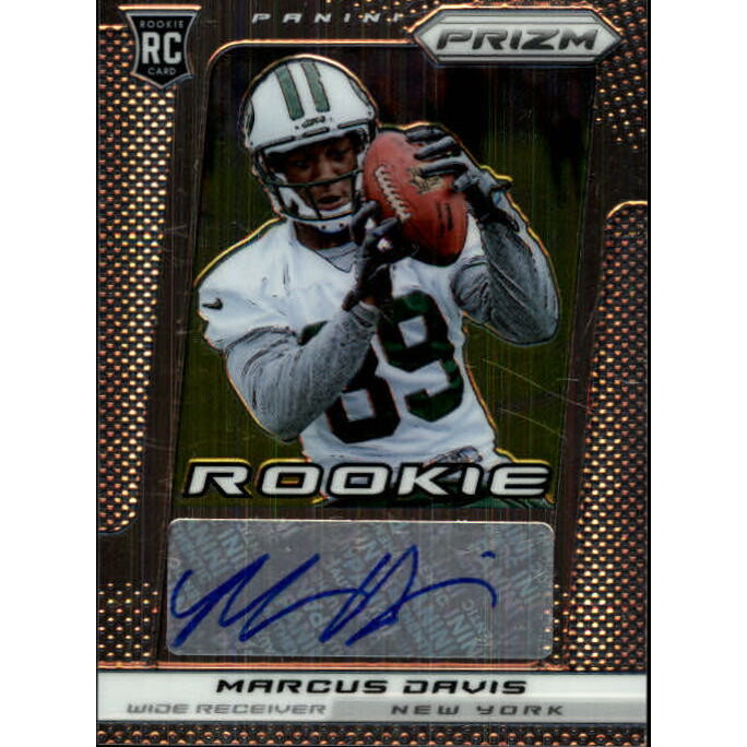 2013 Panini Prizm Autographs #262 Marcus Davis. rookie card picture