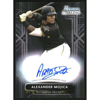 2022 Bowman Sterling Prospect Autographs #PAAM Alexander Mojica