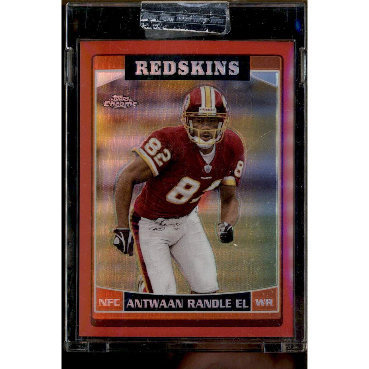 2006 Topps Chrome Red Refractors #29 Antwaan Randle El. rookie card picture