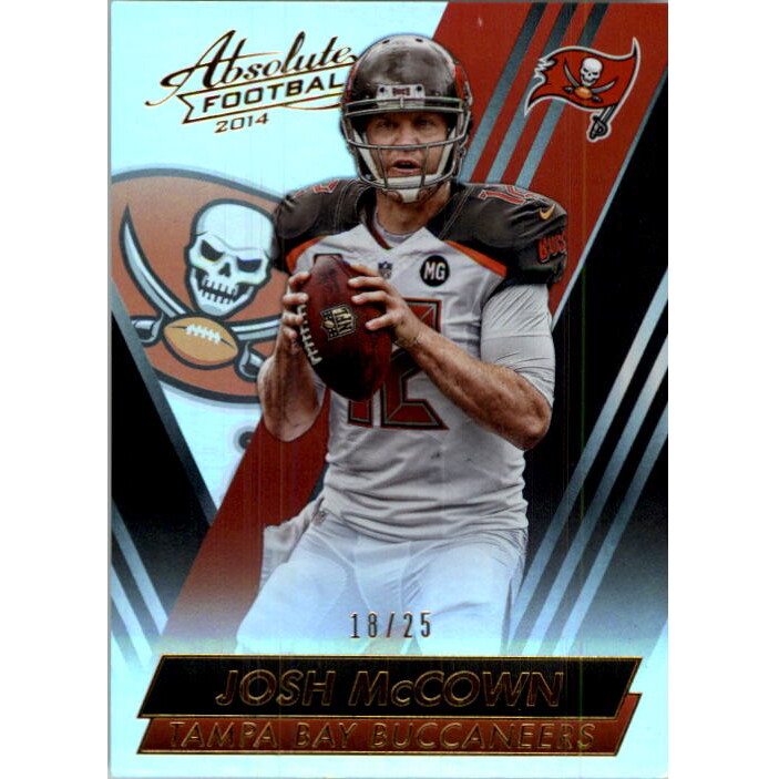 2014 Absolute Spectrum Gold #36 Josh McCown