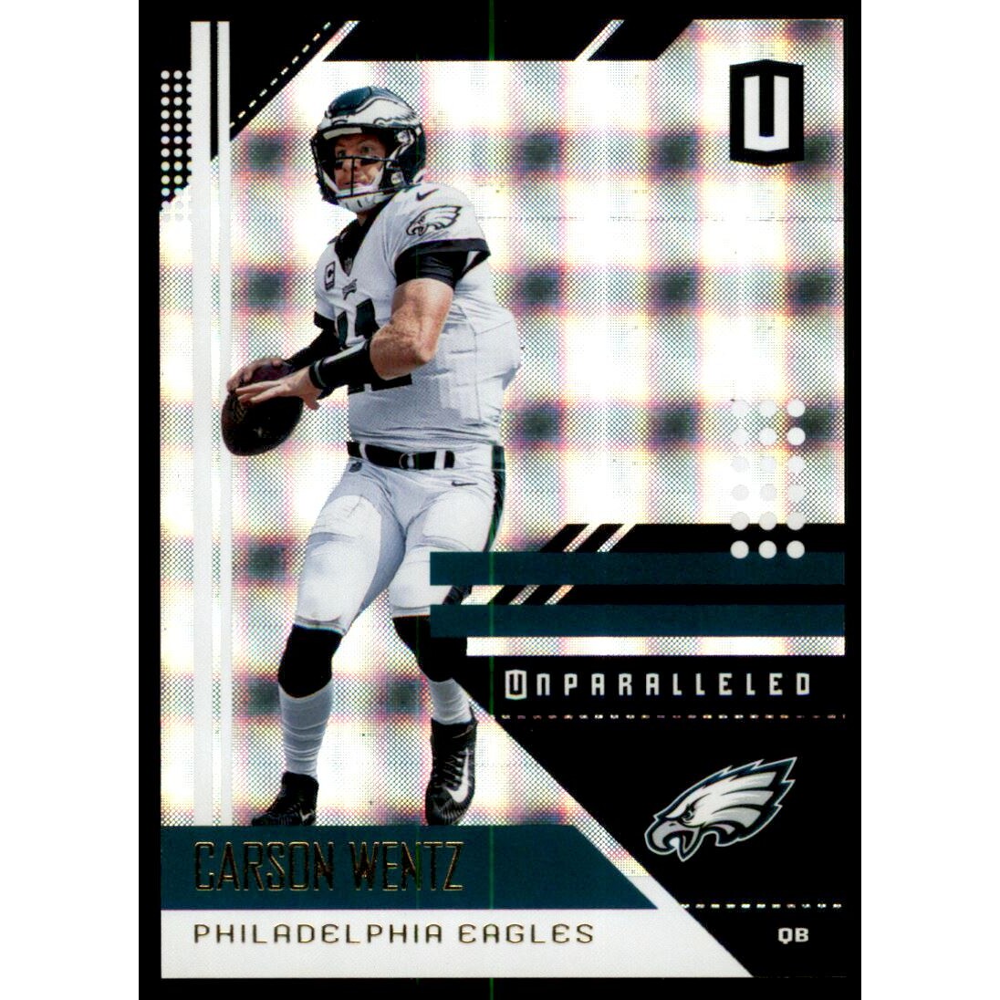 2018 Panini Unparalleled Superplaid #157 Carson Wentz