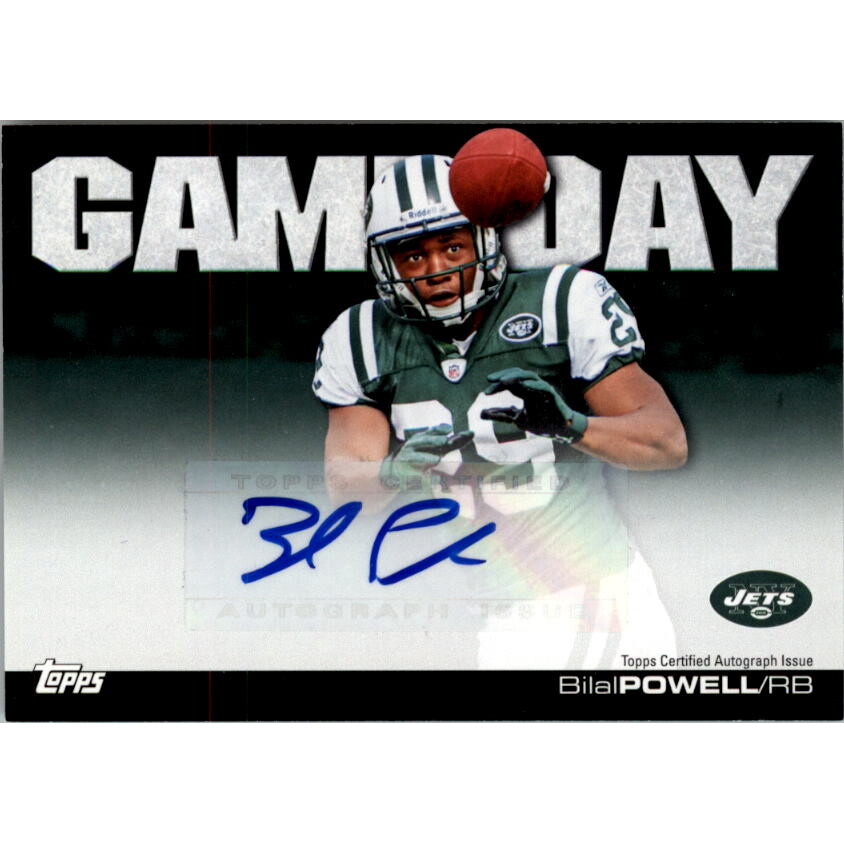 2011 Topps Game Day Autographs #GDABP Bilal Powell
