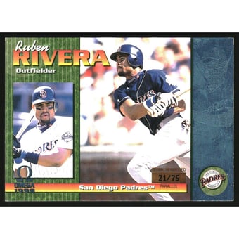 1999 Pacific Omega Platinum Blue #206 Ruben Rivera