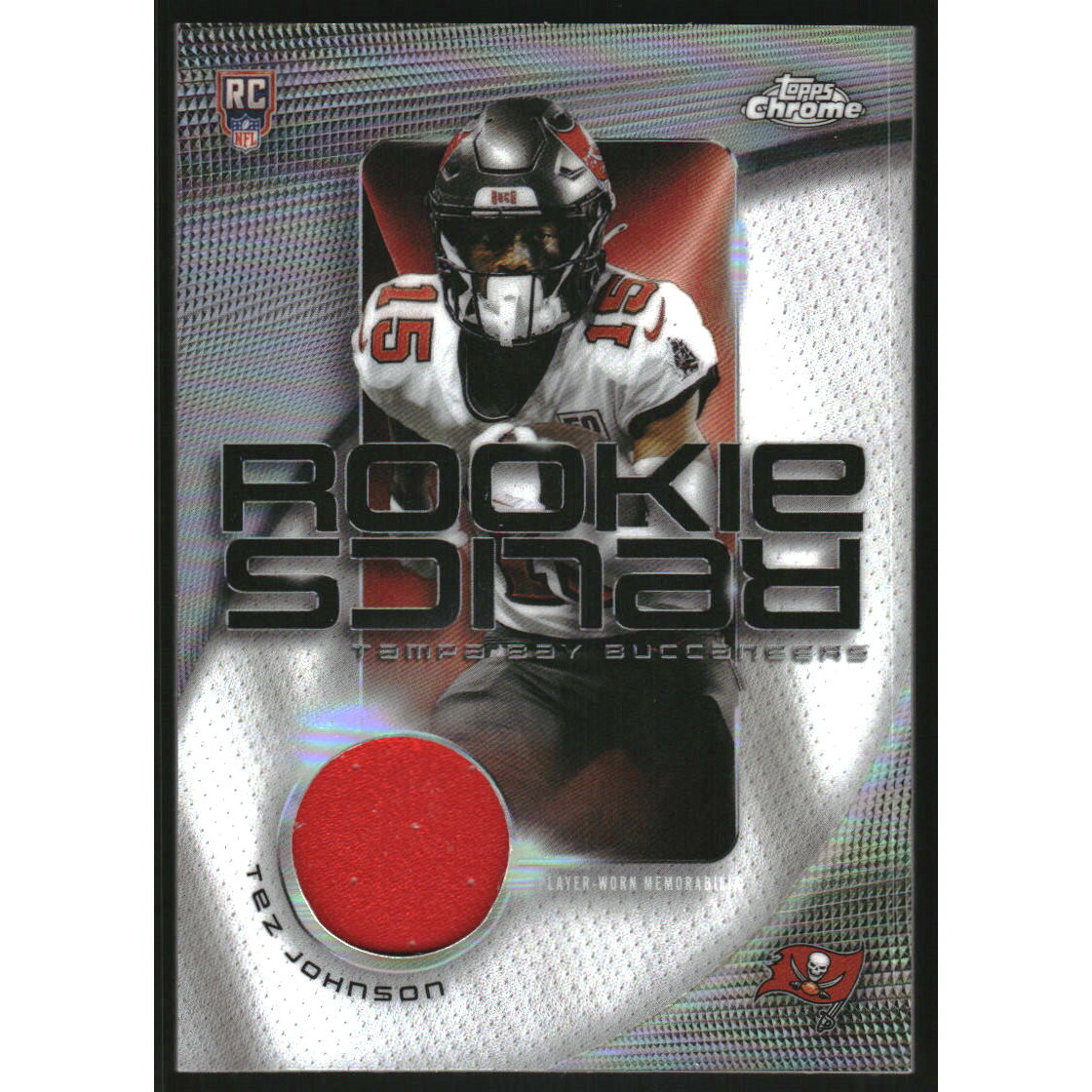 2025 Topps Chrome Rookie Relics #RRTJ Tez Johnson