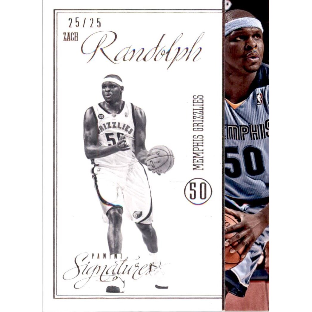 2012-13 Panini Signatures Stars #367 Zach Randolph