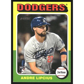 2024 Topps Heritage High Number Mini #699 Andre Lipcius