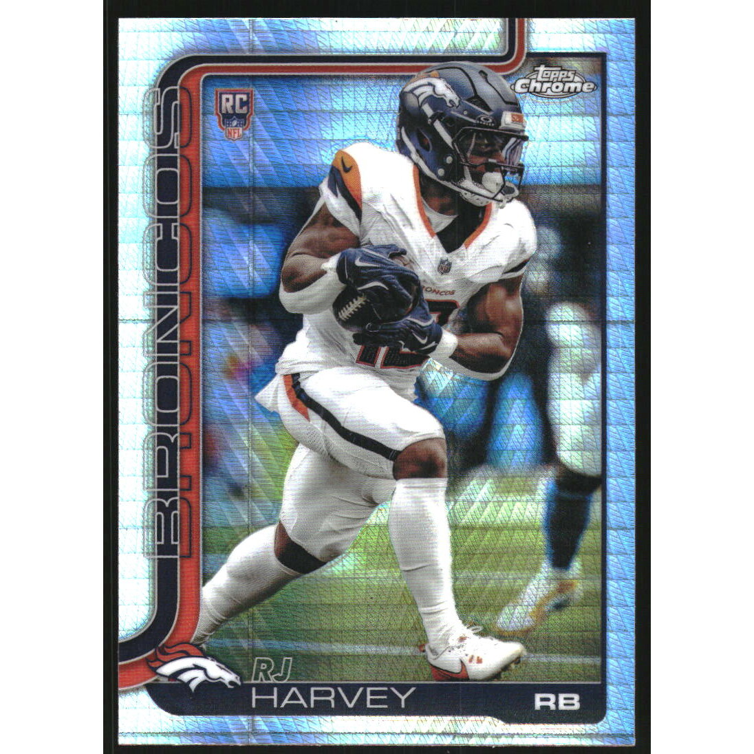 2025 Topps Chrome Prism Refractors #330 RJ Harvey 2025 Topps Chrome Prism Refractors #330 RJ Harvey
