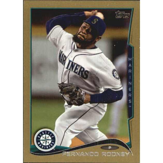 2014 Topps Mini Gold #497 Fernando Rodney. rookie card picture