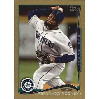 2014 Topps Mini Gold #497 Fernando Rodney