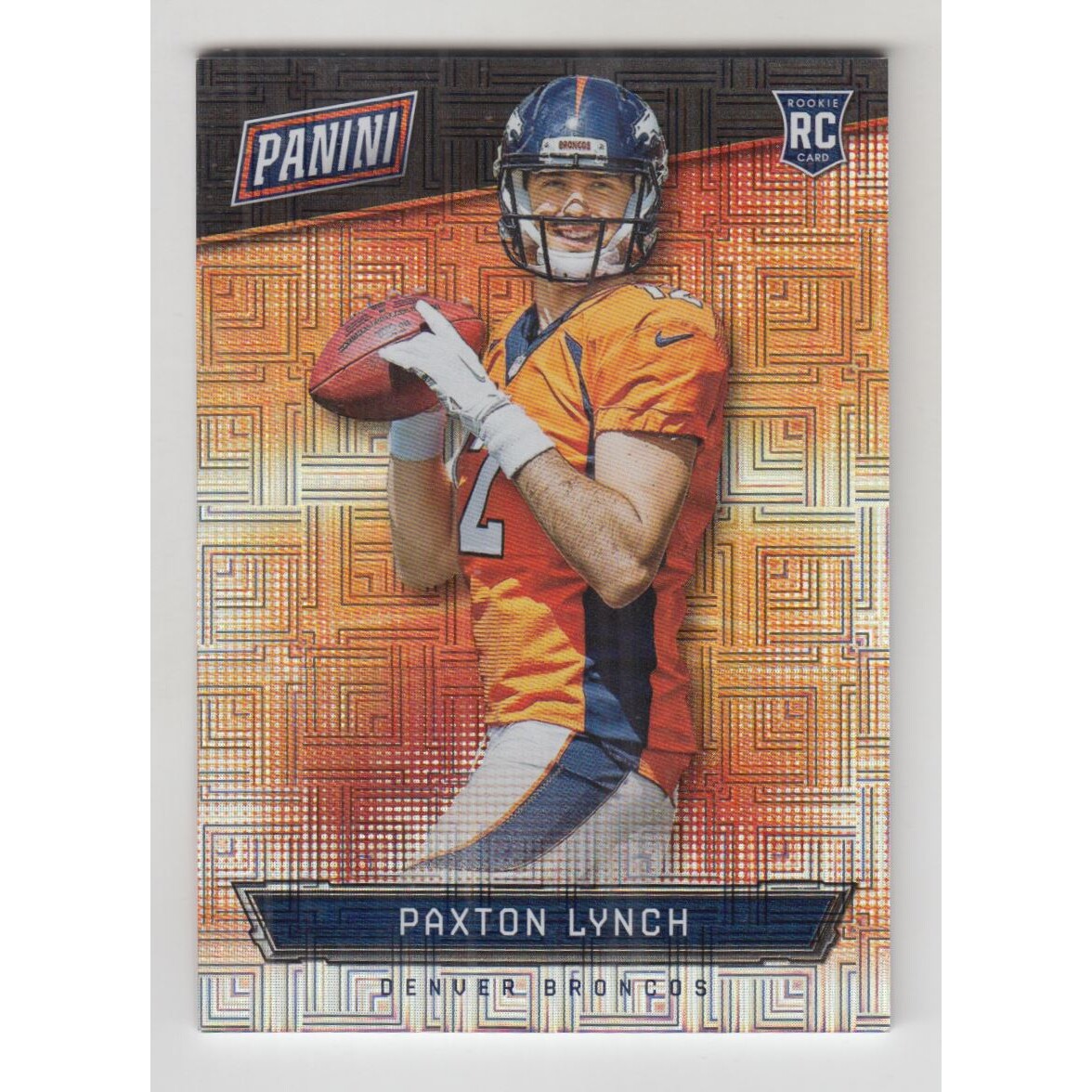 2016 Panini National Convention Decoy Escher Squares #58 Paxton Lynch. rookie card picture