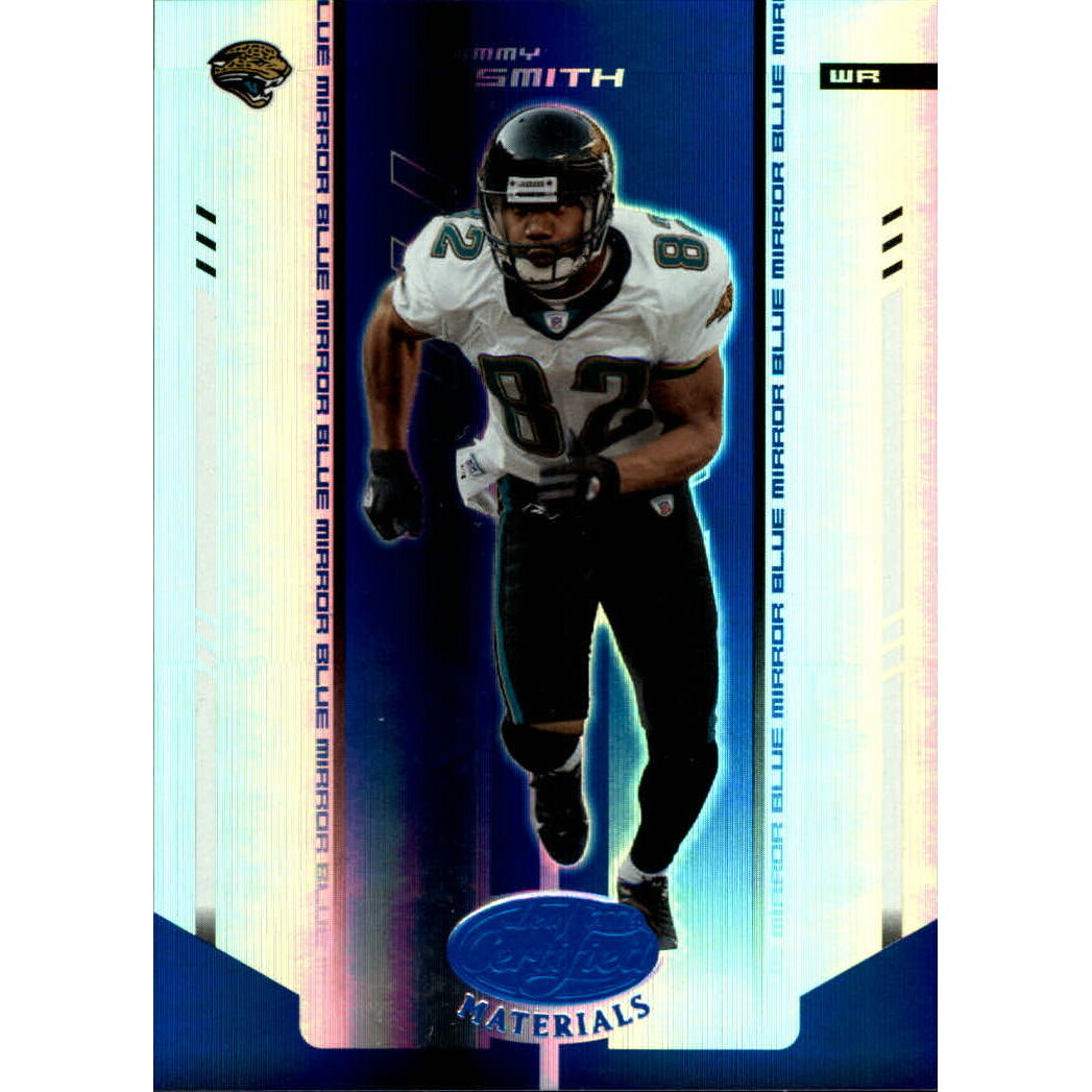 2004 Leaf Certified Materials Mirror Blue #54 Jimmy Smith