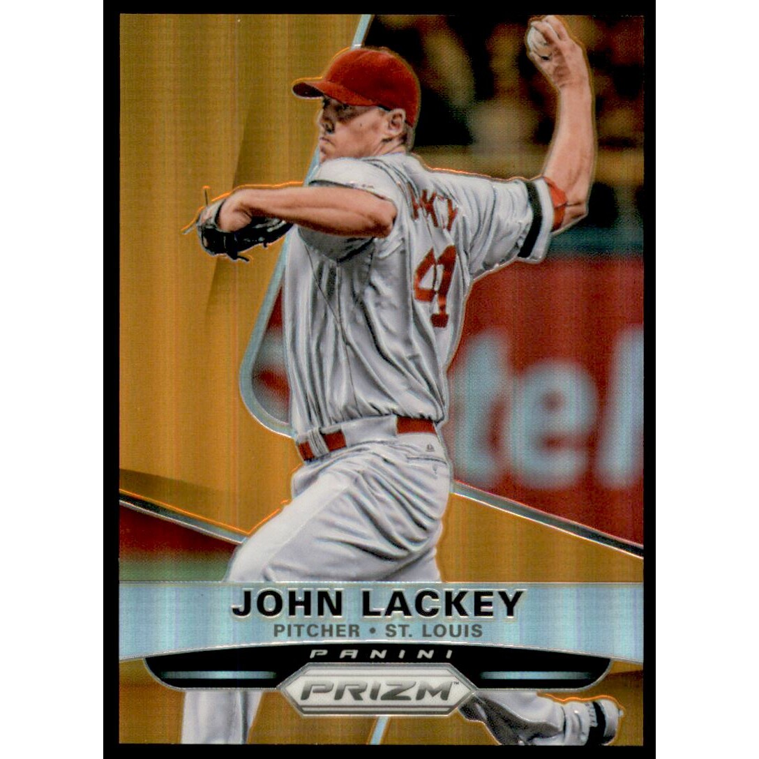 2015 Panini Prizm Prizms Orange #87 John Lackey