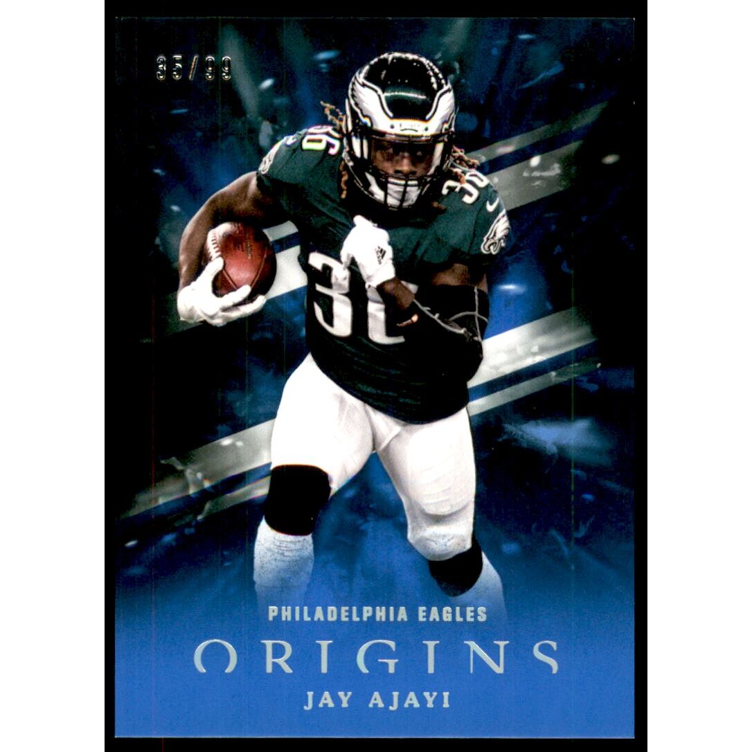 2018 Panini Origins Blue #87 Jay Ajayi. rookie card picture