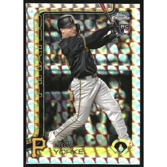2025 Topps Chrome Geometric Refractors #36 Nick Yorke