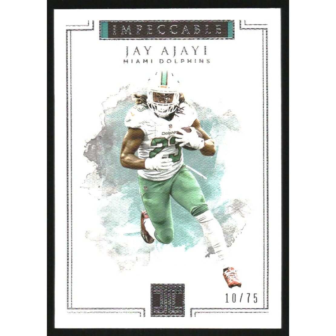 2017 Panini Impeccable #29 Jay Ajayi. rookie card picture