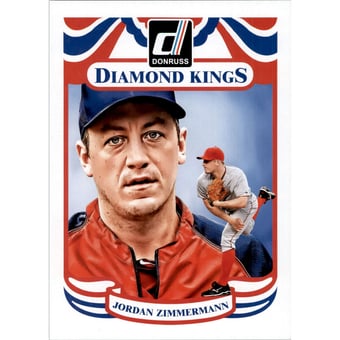 2014 Donruss Diamond King Box Toppers #14 Jordan Zimmermann