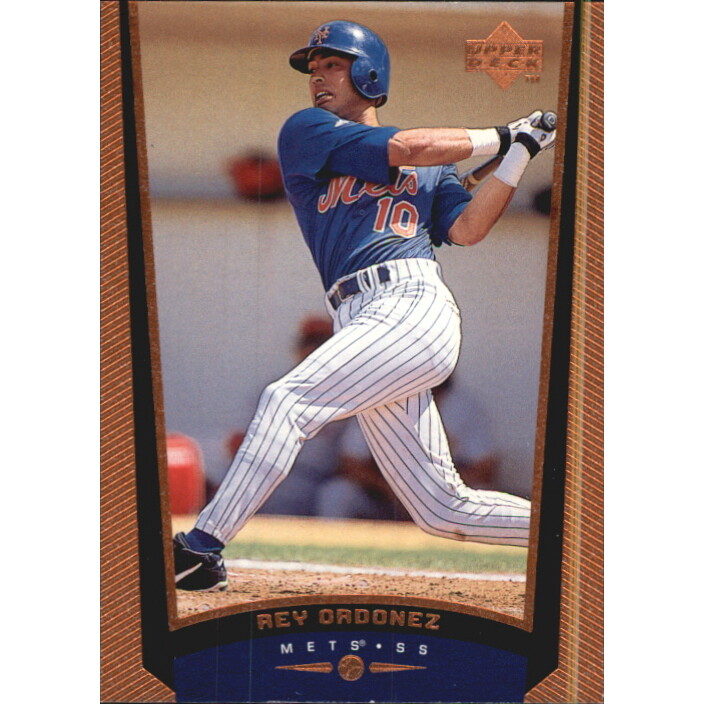 1999 Upper Deck Exclusives Level 1 #150 Rey Ordonez. rookie card picture