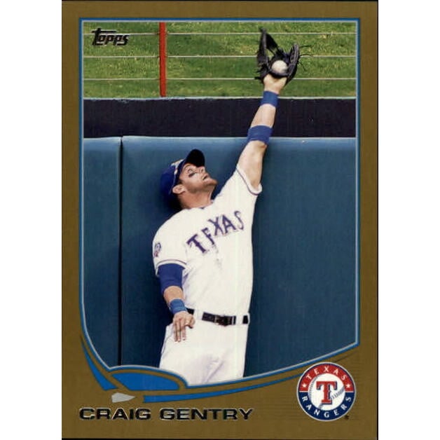 2013 Topps Mini Gold #531 Craig Gentry. rookie card picture