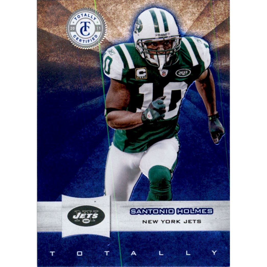 2011 Totally Certified Blue #8 Santonio Holmes
