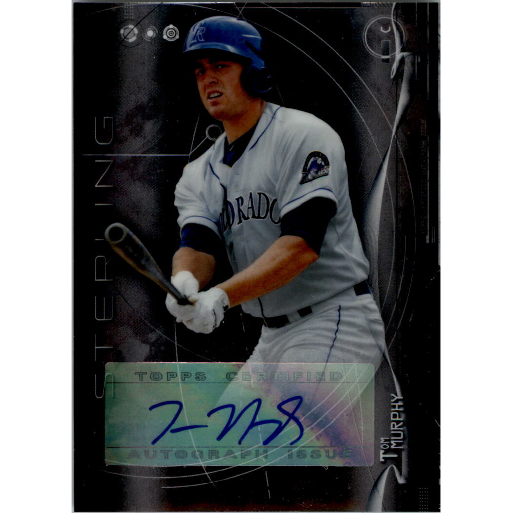 2014 Bowman Sterling Prospect Autographs #BSPATM Tom Murphy