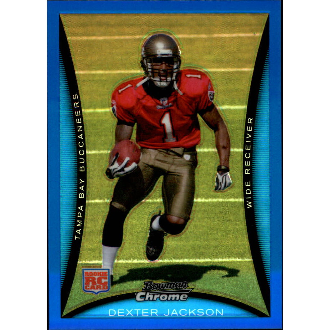 2008 Bowman Chrome Blue Refractors #BC85 Dexter Jackson