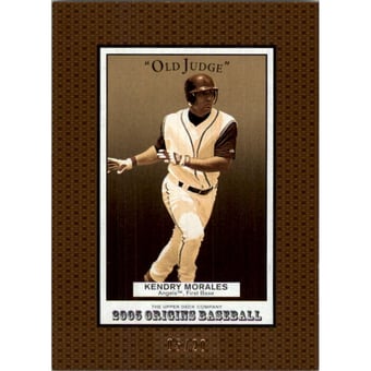 2005 Origins Old Judge Gold #244 Kendry Morales YS