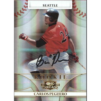 2008 Donruss Threads #103 Carlos Peguero AU/465