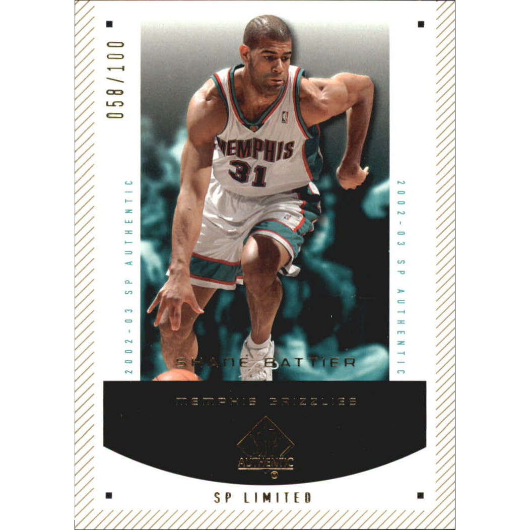 2002-03 SP Authentic Limited #42 Shane Battier