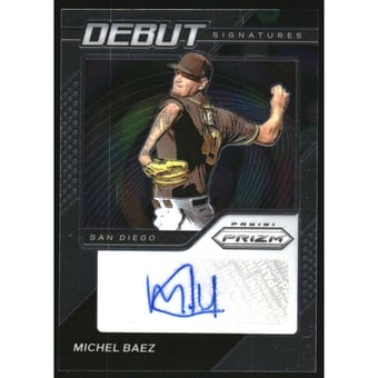 2021 Panini Prizm Debut Signatures #12 Michel Baez