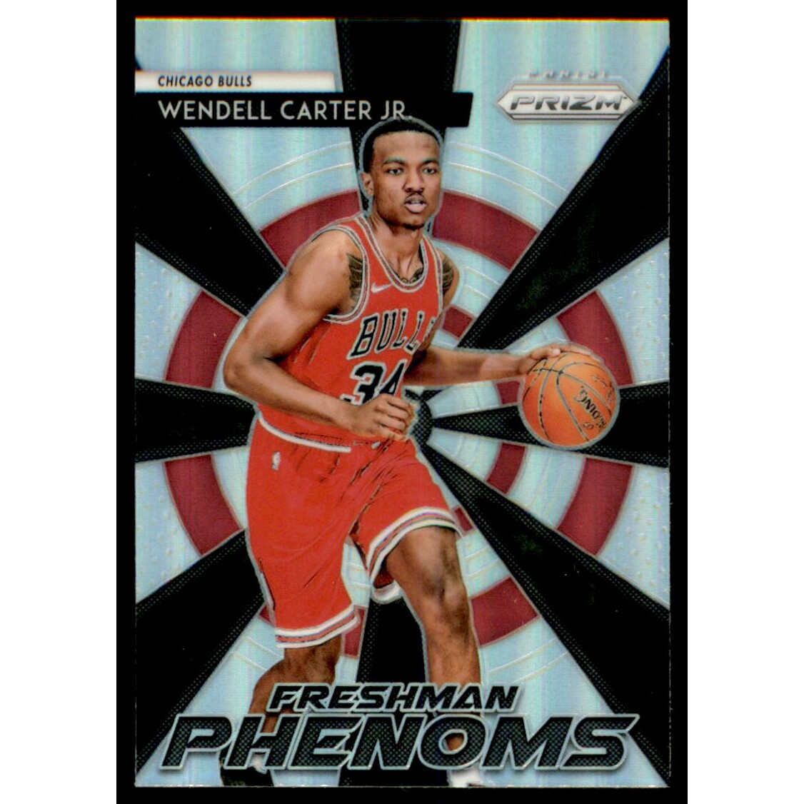2018-19 Panini Prizm Freshman Phenoms Prizms Silver #19 Wendell Carter Jr.