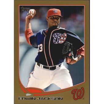 2013 Topps Mini Gold #233 Edwin Jackson