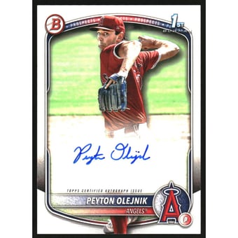 2025 Bowman Prospect Autographs #BPAPO Peyton Olejnik
