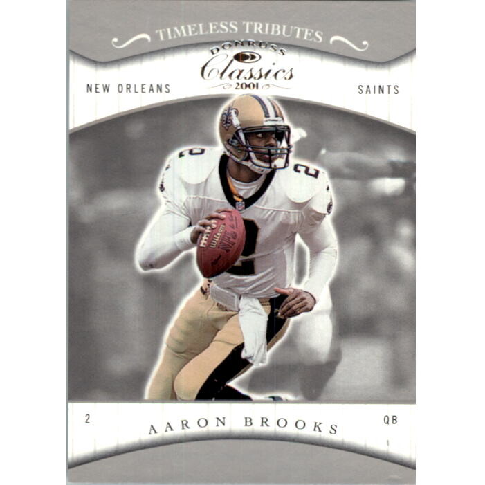 2001 Donruss Classics Timeless Tributes #52 Aaron Brooks