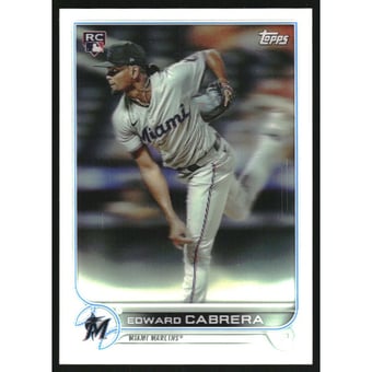 2022 Topps 3D #566 Edward Cabrera