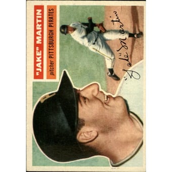 1956 Topps #129 Jake Martin RC