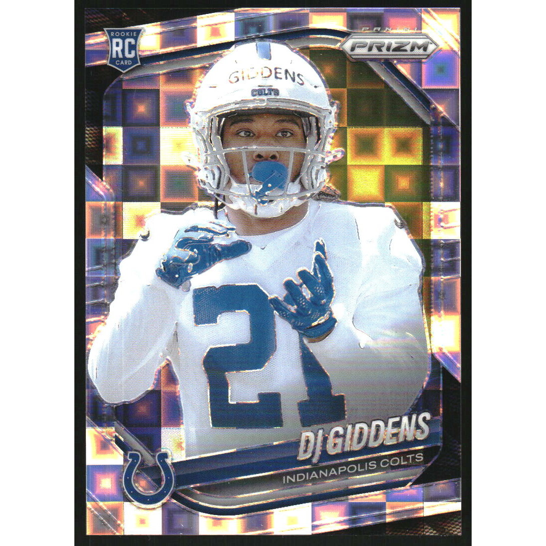 2025 Panini Prizm Prizms Pandora #383 DJ Giddens