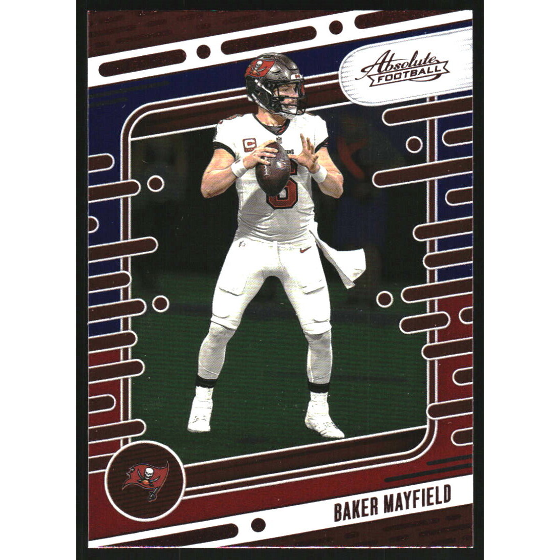 2024 Absolute Red and Blue #95 Baker Mayfield