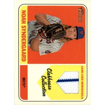 2018 Topps Heritage Clubhouse Collection Relics #CCRNS Noah Syndergaard