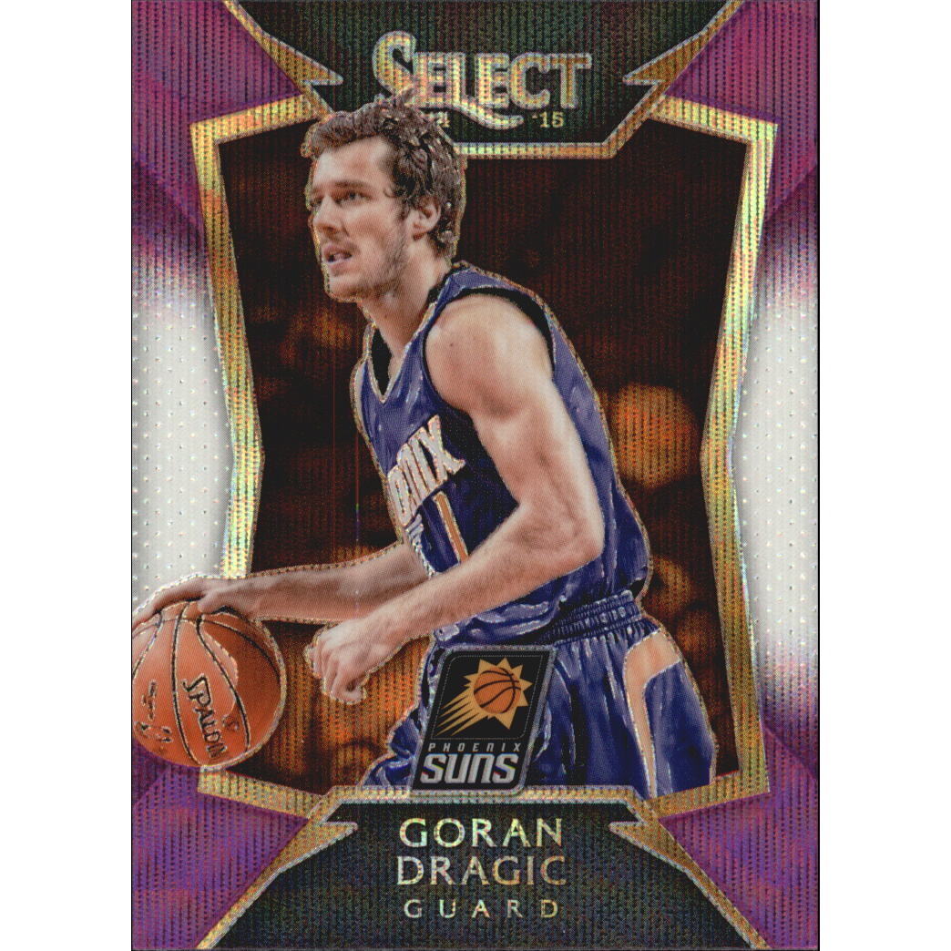 2014-15 Select Prizms Purple and White #19 Goran Dragic CON