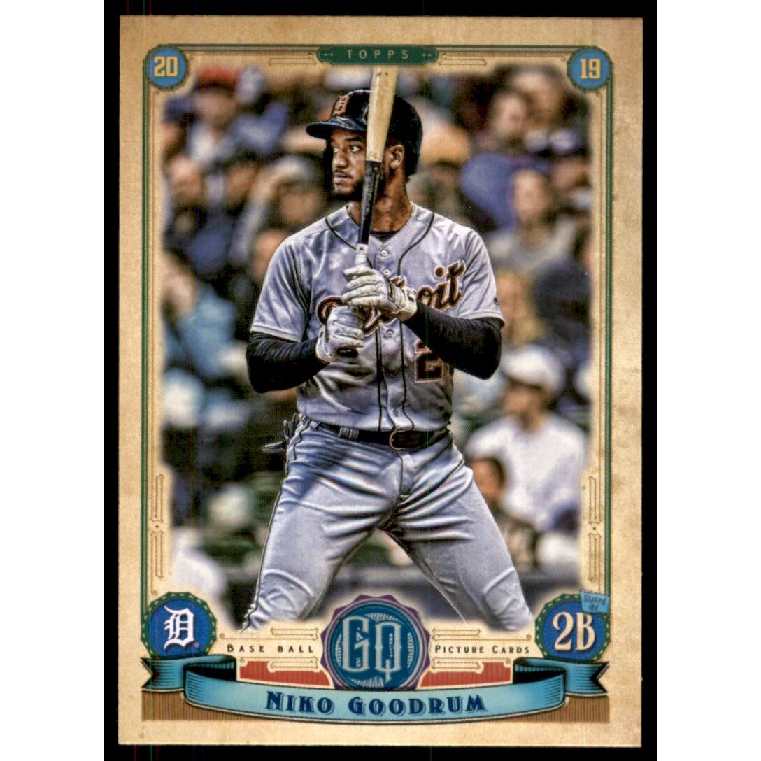 2019 Topps Gypsy Queen Bazooka Back #181 Niko Goodrum