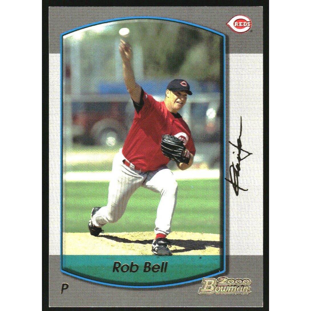 2000 Bowman Gold #167 Rob Bell. rookie card picture