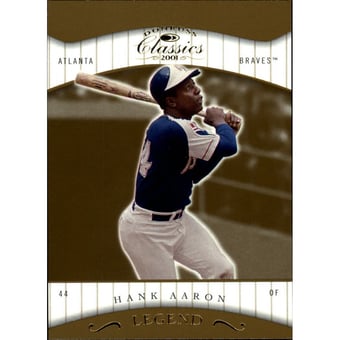 2001 Donruss Classics #151 Hank Aaron LGD
